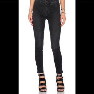 Level 99 Ultra High Rise Black Wash Jeans
